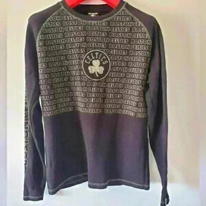 NBA BOSTON CELTICS  long sleeve waffle shirt men's medium